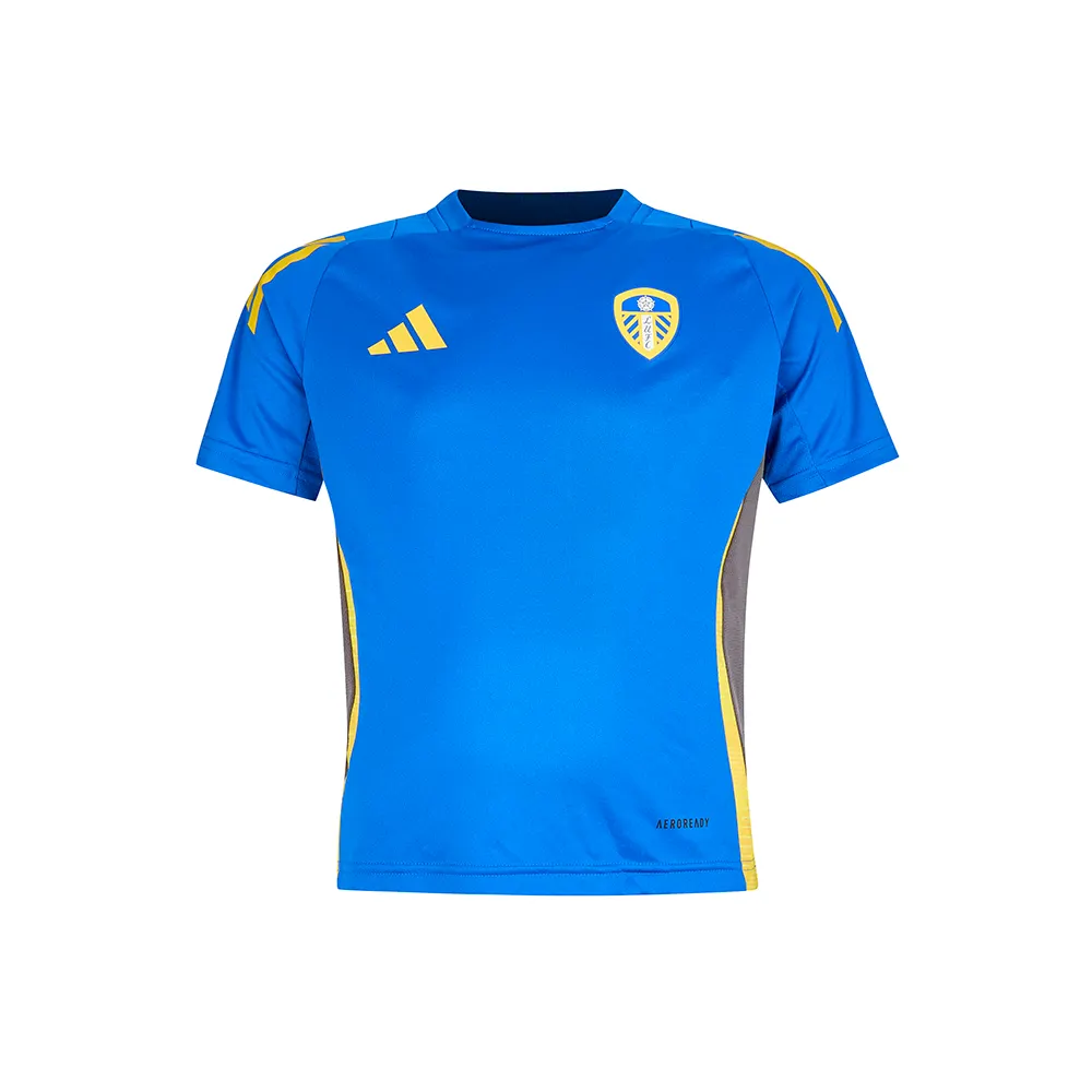 Kid's Leeds United 2024/25 Third Authentic Training Shirt - Blue
